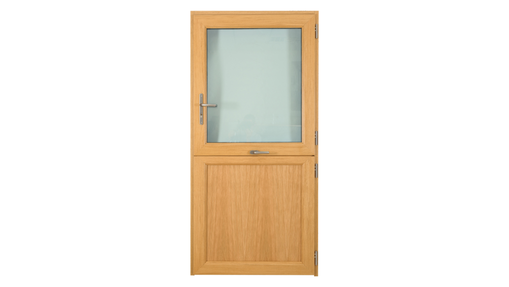 Porte d'entrée bois PORTE FERMIERE BOIS Porte d'entrée fermière traditionnelle bois